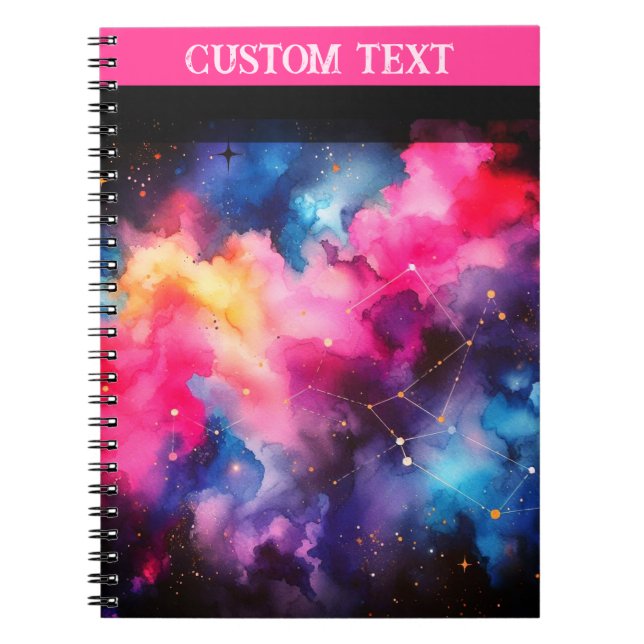 Carnet Galaxy Veil (Devant)