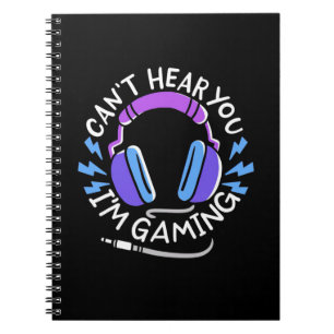 Carnet Gamer Je Joue