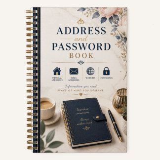 Carnet Garde-adresse et mots de passe