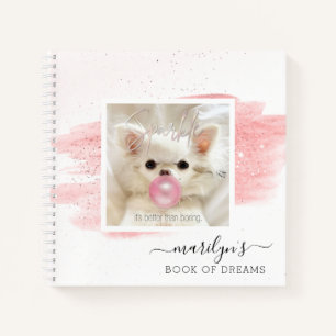 Carnet Garde photo de chien mou   Étincelle Le Petit Chi