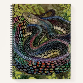 Carnet Gardener Snake Study Beyond the Skin sketchbook