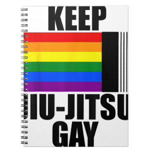 Carnet Garder Jiu Jitsu Gay Shirt LGBT Gay pride Mois 202