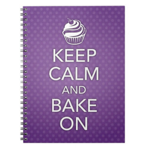 Carnet Gardez le calme et faites cuire au four sur le