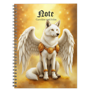Carnet Gardien de l'Aube – Le Loup à l'Aile Blanche.