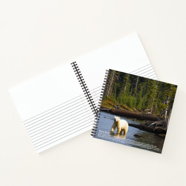 Carnet Garniture d'ours d'esprit (Intérieur)