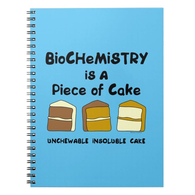 Carnet Gâteau de biochimie (Devant)