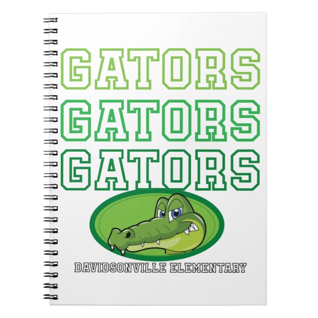 Carnet Gators Gators (Devant)