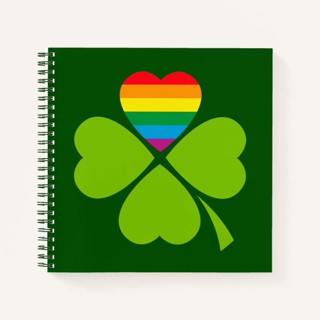 Carnet Gay Lucky Clover (Devant)