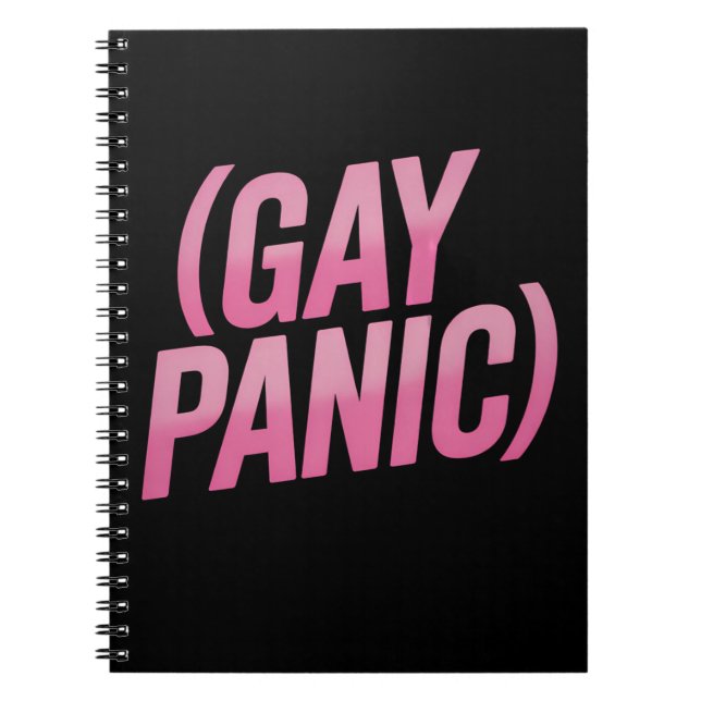 Carnet Gay Panic Gay LGBTQ - Fierté de la protestation (Devant)
