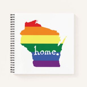 Carnet Gay pride du Wisconsin   Carte de la maison
