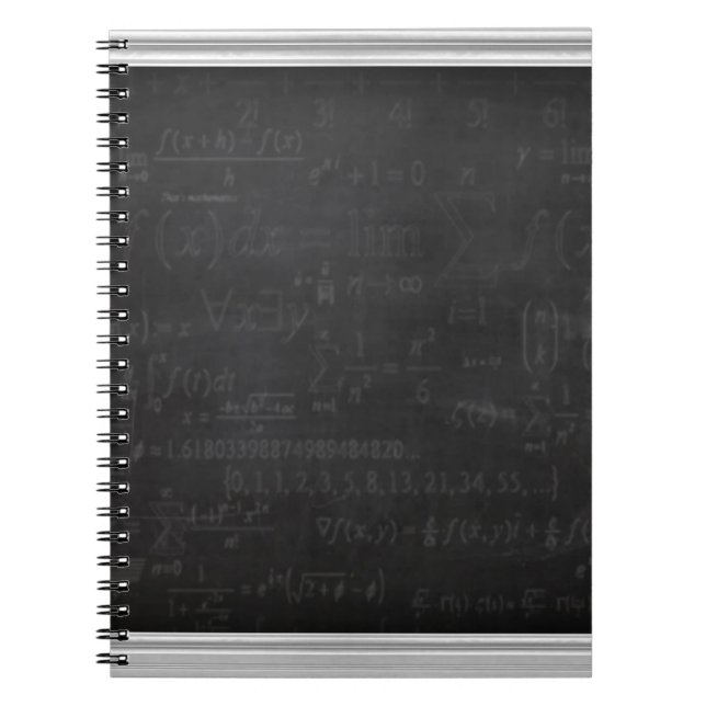 Carnet Geek de maths (Devant)