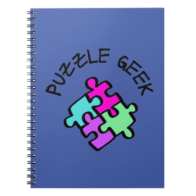 Carnet Geek de puzzle (Devant)