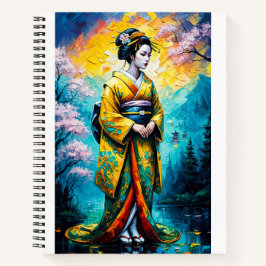 Carnet geisha textured