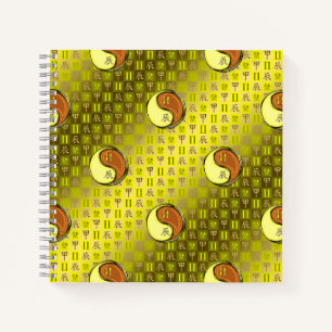 Carnet Gémeaux & Dragon de Bois