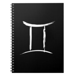 Carnet GEMEAUX Les Jumeaux Signe du Zodiaque Printemps As