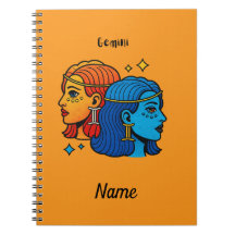 Gémeaux Signe du Zodiaque Pop Art - Jumeaux Célest