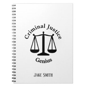 Carnet Génie personnalisé de justice pénale