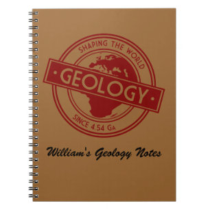 Carnet Géologie - Façonner le Logo Mondial (Europe)