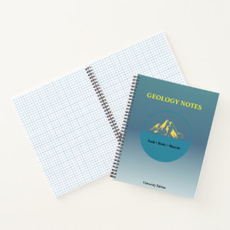 Carnet Geology Study Notebook – Minimal Academic Design