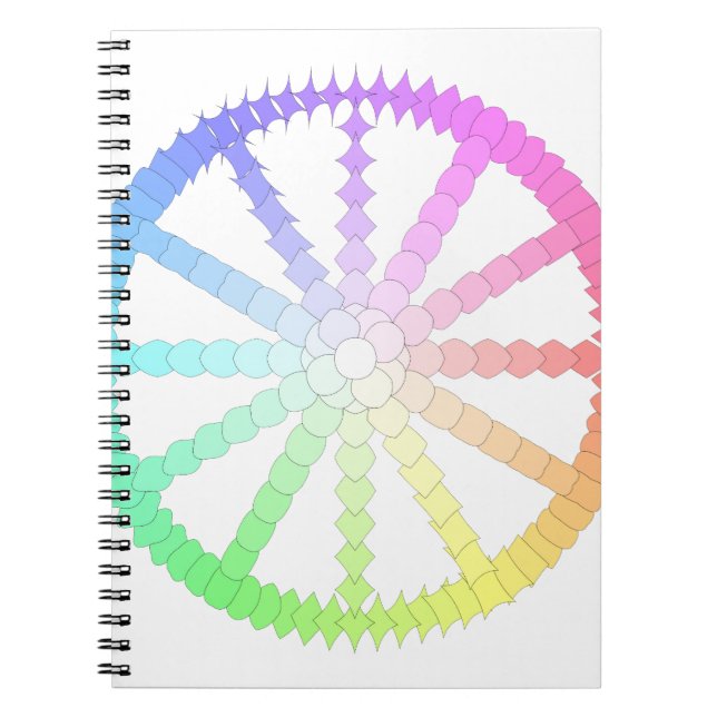 Carnet géométrie de la roue d'évolution en polygone (Devant)