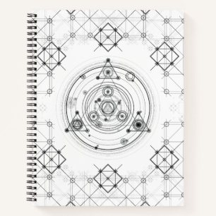 Carnet Géométrie sacrée et conception de l'alchimie g