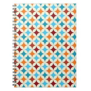 Carnet Géométrique stylé : Motif Vintage sans couture