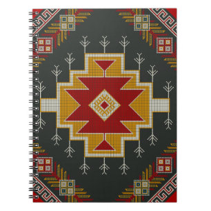 Carnet Géométrique vintage classique coloré mode mignon