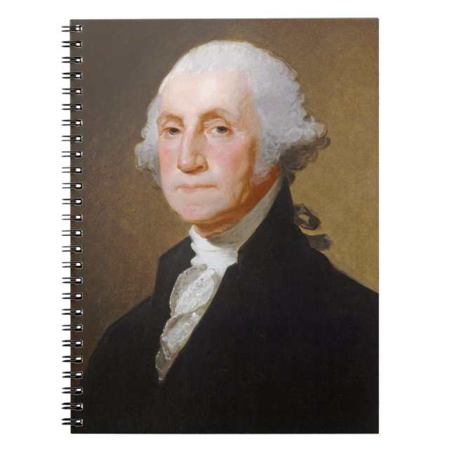 Carnet George Washington, c.1821 (huile sur la toile) (Devant)