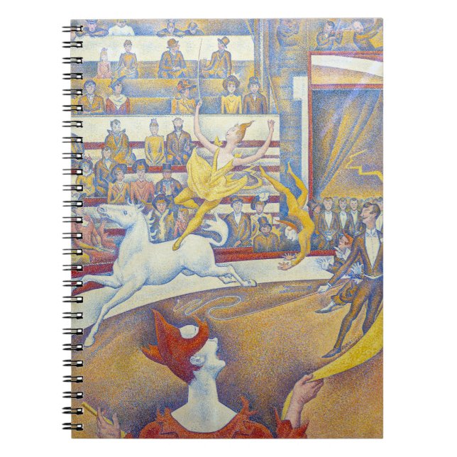 Carnet Georges Seurat - Le Cirque (Devant)