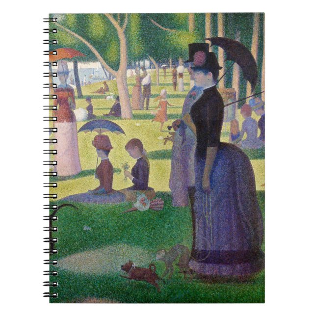 Carnet Georges Seurat - Un dimanche sur La Grande Jatte (Devant)