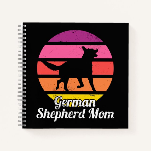 Carnet German Shepherd Mom (Devant)