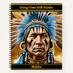Carnet Gestionnaire d'art natif : Motifs en gras