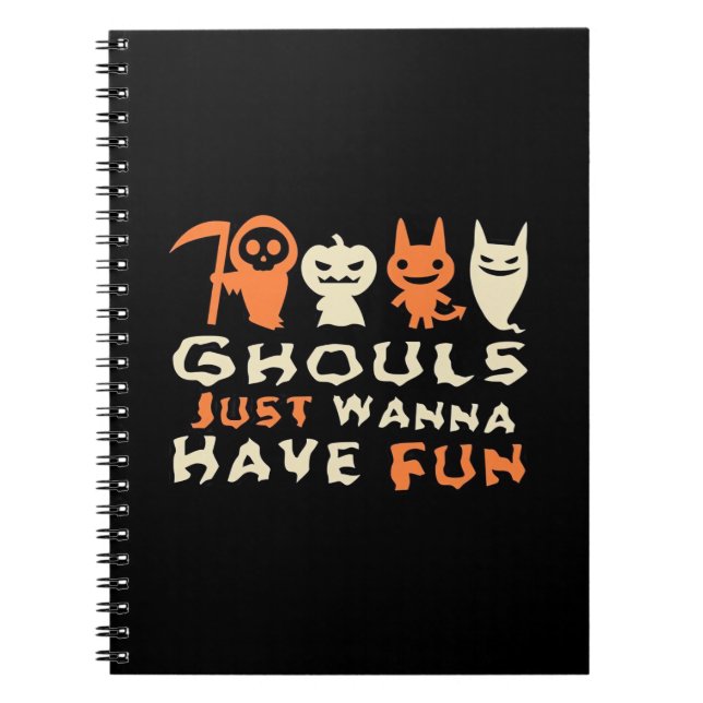 Carnet Ghouls veut juste s'amuser Sloth Halloween (Devant)