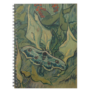 Carnet Giant Peacock Moth (1889) par Vincent van Gogh