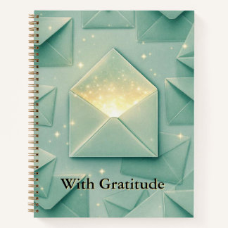 Carnet Gift & Gratitude Ledger | Elegant Envelope Design