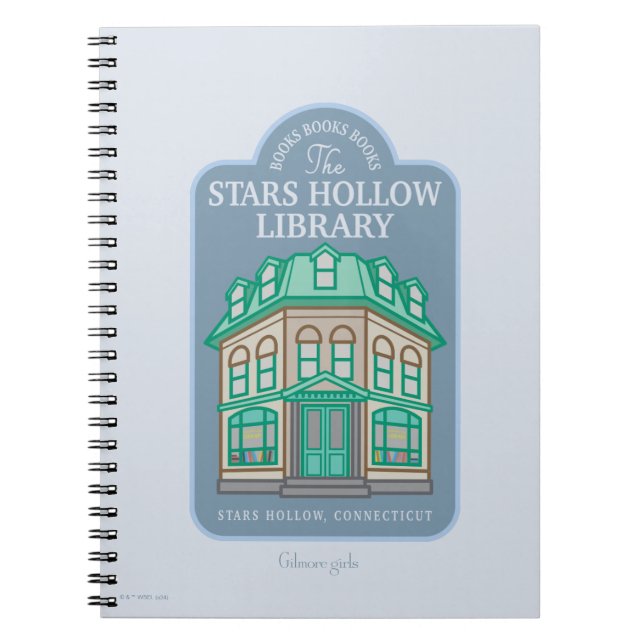 Carnet Gilmore Girls | Bibliothèque Stars Hollow (Devant)