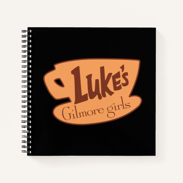 Carnet Gilmore Girls | Logo Luke's Diner (Devant)