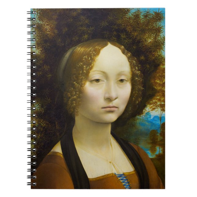 Carnet Ginevra de' Benci par Leonardo da Vinci (Devant)