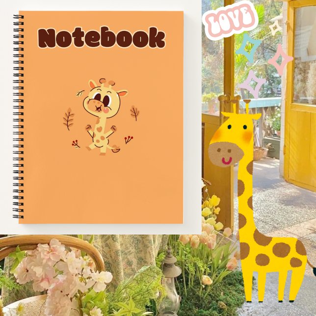 Carnet 💛 girafe ✨ 🦒 (Créateur téléchargé)
