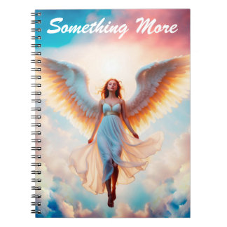 Carnet Girl ange religieux christian vol imaginaire art