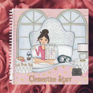 Carnet "Girl Boss HQ" Nouveau Jour Matin Planificateur Ro