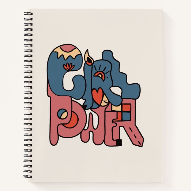 Carnet Girl Power (Devant)