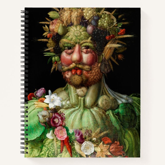 Carnet Giuseppe Arcimboldo - Vertumnus (Devant)