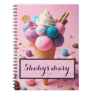 carnet glacé original
