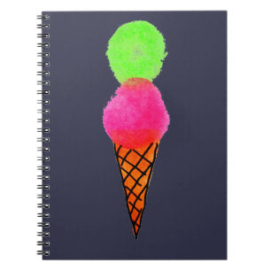Carnet Glace pop art