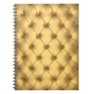 Carnet Glamour D'Or : Décor Luxueux.