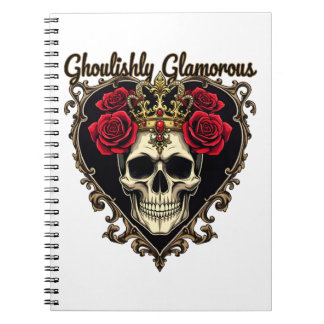 Carnet Glamour glacé, Halloween Design Élégant