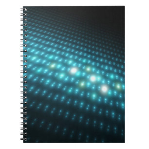 Carnet Globes bleus 3D