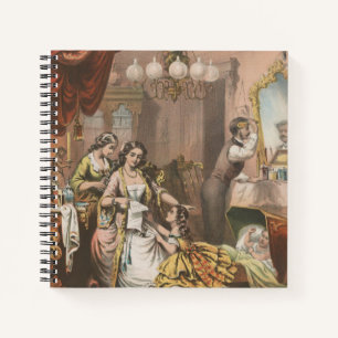 Carnet Glycérine de cacao de Hovey, vers 1860