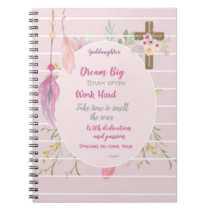 Carnet Godgirl Cadeau Motivationnel Mots Personnalisés